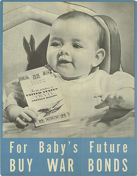 War Bond - For Baby s Future Supply