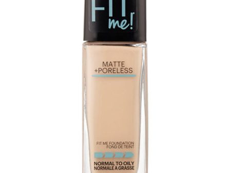 MAYBELLINE - Fit Me Matte + Poreless Foundation 112 Natural Ivory - 1 fl. oz. (30 ml) For Cheap