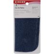 SINGER - 5  x 5  Iron-On Patches Denim - 2 Pack For Discount