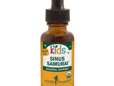 HERB PHARM - Kids Sinus Samurai Herbal Formula - 1 fl. oz. (30 ml) Hot on Sale