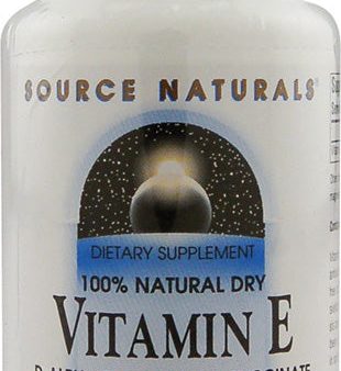 SOURCE NATURALS - Vitamin E   - 50 Tablets For Cheap