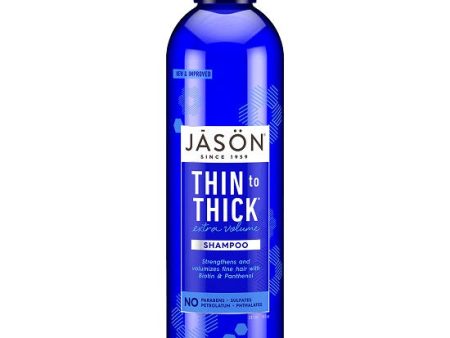 JASON - Thin to Thick Extra Volume Shampoo - 8 fl. oz. (236 ml) Supply