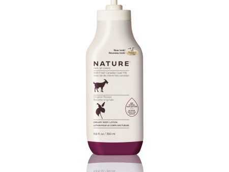 NATURE BY CANUS - Nature Creamy Body Lotion Original Recipe - 11.8 oz. (350 ml) Supply