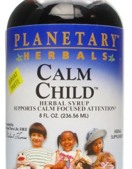 PLANETARY HERBALS - Calm Child Herbal Syrup - 8 fl. oz. (236.56 ml) Sale