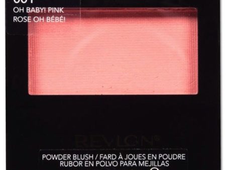 REVLON - Powder Blush 001 Oh Baby! Pink - 0.17 oz. (5 g) Online Hot Sale