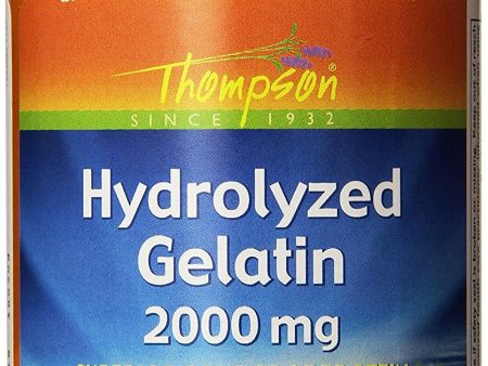 THOMPSON - Hydrolyzed Gelatin 2000 mg - 60 Tablets Sale