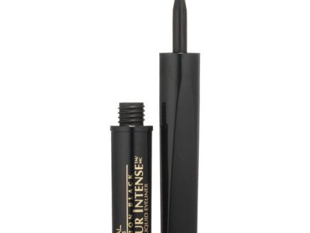 L OREAL - Lineur Intense Felt Tip Liquid Eyeliner 690 Carbon Black - 0.05 fl. oz. (1.5 ml) Supply