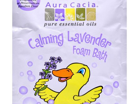 AURA CACIA - Calming Lavender Foam Bath for Kids - 2.5 fl. oz. (70.9 g) For Discount