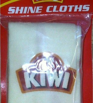 KIWI - Leather Shoe Shine Cloth - 2 Cloths Online