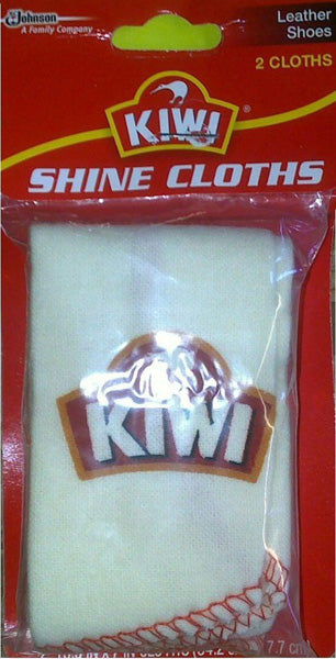 KIWI - Leather Shoe Shine Cloth - 2 Cloths Online