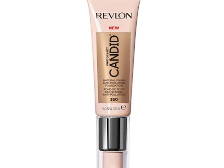 REVLON - PhotoReady Candid Natural Finish Anti-Pollution Foundation, Natural Tan - 0.75 fl. oz. (22 ml) Online Hot Sale