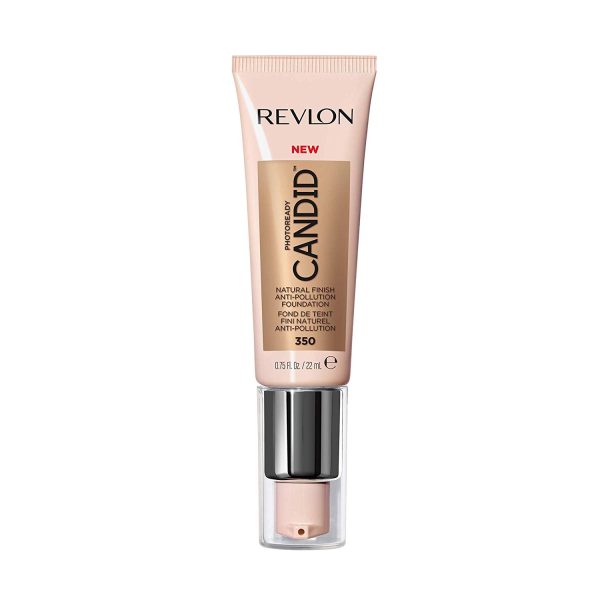 REVLON - PhotoReady Candid Natural Finish Anti-Pollution Foundation, Natural Tan - 0.75 fl. oz. (22 ml) Online Hot Sale