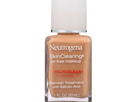 NEUTROGENA - SkinClearing Oil-Free Liquid Makeup Caramel - 1 fl. oz. (30 ml) Sale