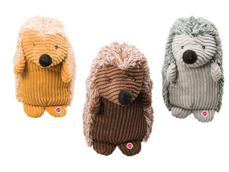 SPOT - Corduroy Hedgehogs Plush Dog Toy Assorted - 8 Inch Sale