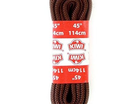 KIWI - Brown Outdoor Shoe Laces 45  - 1 Pair Online now