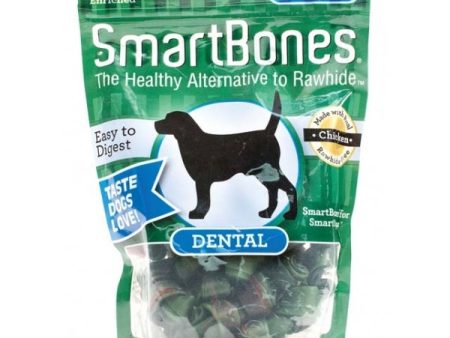 SMART BONES - Dental Chews Dog Treat Mini 2  - 24 Bones Sale