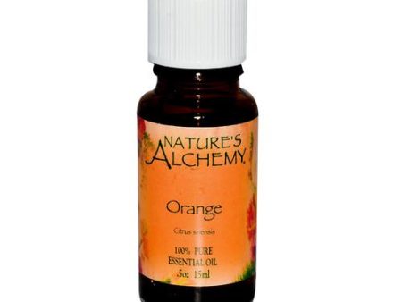 NATURE S ALCHEMY - Orange Pure Essential Oil - 0.5 oz. (15 ml) Fashion