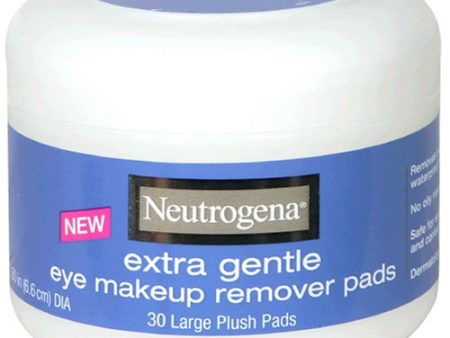 NEUTROGENA - Extra Gentle Eye Makeup Remover Pads - 30 Pads For Discount