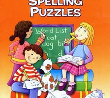 SCHOOL ZONE - Spelling Puzzles 1 Workbook - 32 Pages Hot on Sale