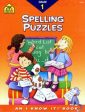 SCHOOL ZONE - Spelling Puzzles 1 Workbook - 32 Pages Hot on Sale