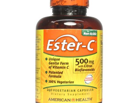 ESTER-C - 500 mg with Citrus Bioflavonoids - 240 Vegetarian Capsules Hot on Sale