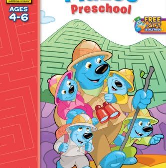 SCHOOL ZONE - Mazes Preschool Activity Zone Workbook - 32 Pages Online Hot Sale