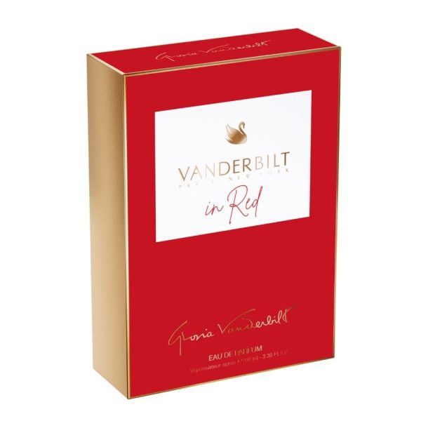 Gloria Vanderbilt Vanderbilt In Red Eau De Parfum 100ml Hot on Sale